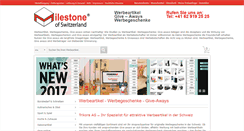 Desktop Screenshot of milestone-ag.de